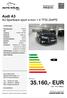 35.160,- EUR inkl. 19 % Mwst. Audi A3 A3 Sportback sport e-tron 1.4 TFSI 204PS. autokoelbl.de. Preis: