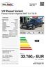 VW Passat Variant Passat Variant Highline BMT 1.8 TSI RVorführwagen. Preis: