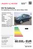 60.555,- EUR inkl. 19 % Mwst. VW T6 California T6 California 2.0TDi 30 Jahre Silber DSG. agn-cars.de. Preis: