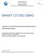 SMART CITIES DEMO. Leitfaden zur Berichtslegung und projektbezogenen Öffentlichkeitsarbeit