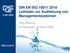 DIN EN ISO 19011:2018 Leitfaden zur Auditierung von Managementsystemen. DQS Webinar Ihr Moderator: Andreas Ritter