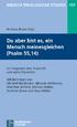 Du aber bist es, ein Mensch meinesgleichen (Psalm 55,14)