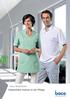 boco HealthCare. Farbenfrohe Fashion in der Pflege.