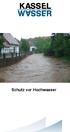 Schutz vor Hochwasser