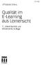 Qualität im E-Learning aus Lernersicht