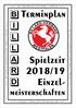 Terminplan. Spielzeit 2018/19 D Einzelmeisterschaften B I L L A R westfalenbillard.de