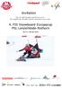 Invitation. 4. FIS Snowboard Europacup PSL Lenzerheide-Rothorn