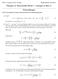 Übungen zur Theoretischen Physik 1 Lösungen zu Blatt 12. Präsenzübungen