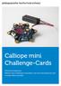Calliope mini Challenge-Cards