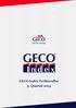 GECO AG, Hamburg GECO Index Freiberufler 3. Quartal 2015