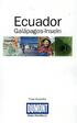 Ecuador. Galäpagos-Inseln. Peter Korneffel. Reise-Handbuch. \ PasciualeK