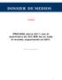 DOSSIER DE MEDIOS AVANCE. PROINSO cierra 2011 con el suministro de 303 MW de en todo el mundo, exportando un 88%