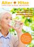 Alter + Hitze Tipps für ältere Menschen