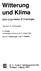 Witterung und Klima. Eine allgemeine Klimatologie. Von Prof. Dr. Ernst Heyer. 9. Auflage. Mit 247 Abbildungen und 71 Tabellen