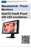 Messtechnik / Proof- Monitore QUATO Intelli Proof 240 LED excellence