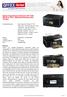 Produktdatenblatt. Epson Expression Premium XP-7100 Small-in-One - Multifunktionsdrucker (Farbe)