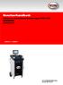 Benutzerhandbuch. Filterwechsel Automatisches Klimaservicegerät WAC-2000 W W DE / V /02/13