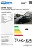 27.490,- EUR inkl. 19 % Mwst. VW T6 Kombi T6 Transporter Kombi DSG Lang PDC Navi. autounger.com. Preis: