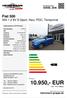 10.950,- EUR inkl. 19 % Mwst. Fiat V S Sport, Navi, PDC, Tempomat. heinemann-gruppe.de. Preis: