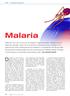Malaria. Die Malaria ist eine durch intrazelluläre. DFP - Literaturstudium