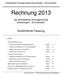 Katholische Kirchgemeinde Kreuzlingen - Emmishofen. Rechnung der Katholischen Kirchgemeinde Kreuzlingen - Emmishofen. Ausführliche Fassung