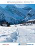 Wintergeräte 2012/13