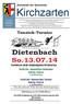 Amtsblatt der Gemeinde. Tauzieh-Turnier. Dietenbach So Jahre TZF Dietenbach gegründet 1989