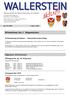 Wallerstein. Selbstverständlich können zusätzliche Sitzungstermine entstehen bzw. aus gegebenem Anlass Änderungen eintreten.