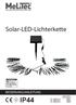 IP44. Solar-LED-Lichterkette BEDIENUNGSANLEITUNG. Nr. 5990/03/1 KUNDENSERVICE Art-Nr.