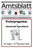 Amtsblatt. des Gemeindeverwaltungsverbandes Elsenztal und der Gemeinden