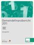 Gemeindefinanzbericht 2011