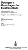 Übungen in Grundlagen der Elektrotechnik I