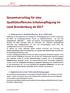 Gesamtvorschlag für eine Qualitätsoffensive Schulverpflegung im Land Brandenburg ab 2017