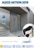 ALECO AKTION % ALUMINIUM-HAUSTÜREN. KfW FÖRDERFÄHIG ÜBERZEUGEND IN DESIGN, TECHNIK UND FUNKTION
