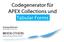 Codegenerator für APEX Collections und Tabular Forms